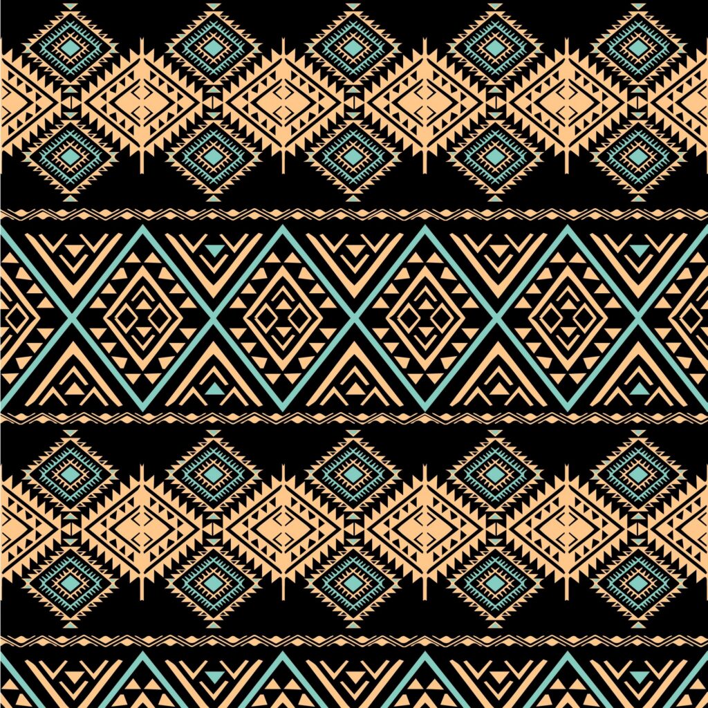 black ocean of tribal elements