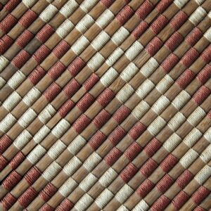 bamboo woven mat texture